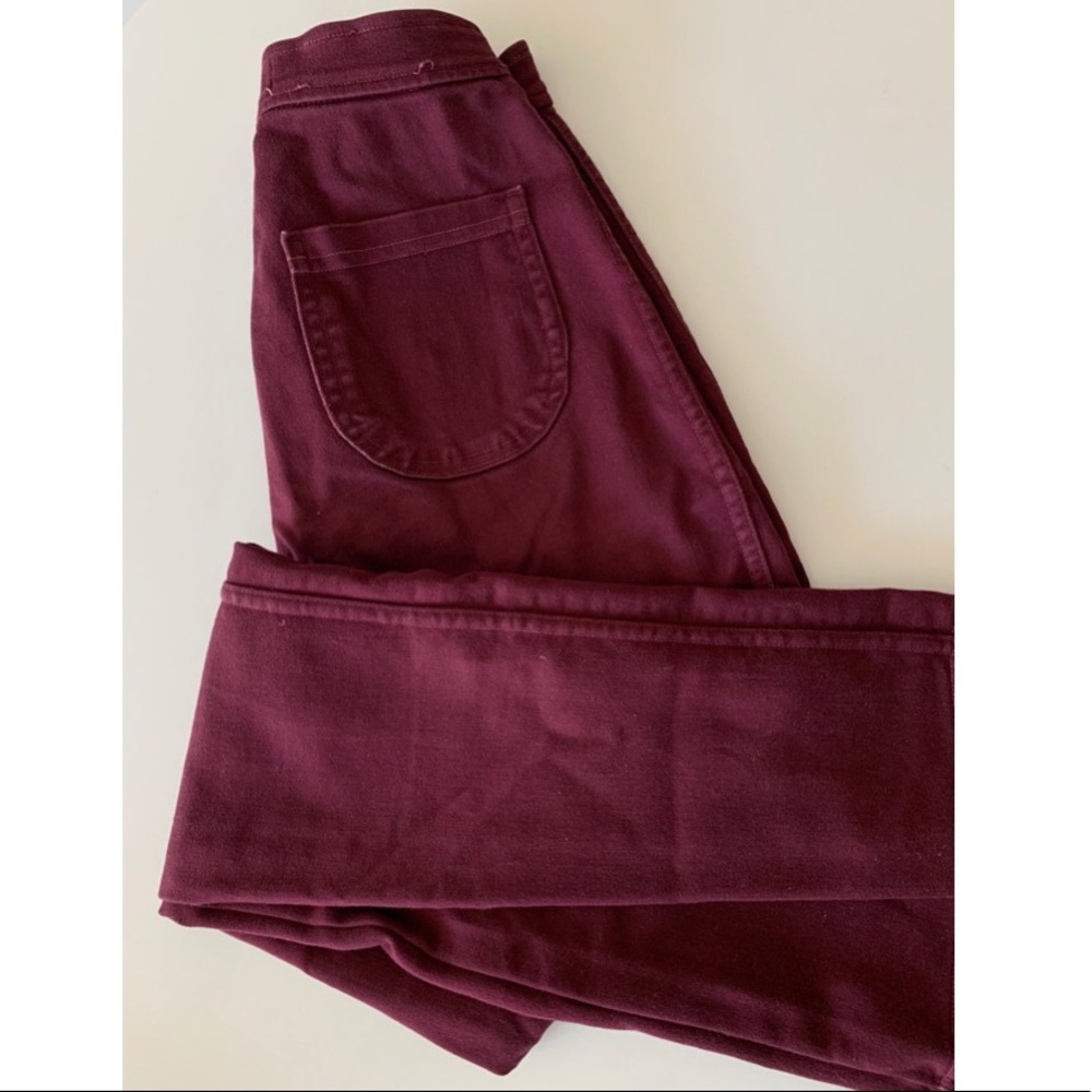 American Apparel skinny plum jeggings XXS